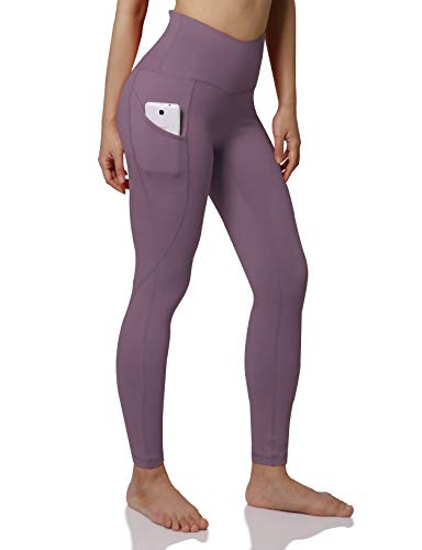 image for ODODOS Women's High Waist Yoga Pants with Pockets,Tummy Control,Workou