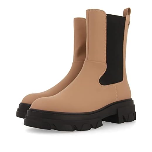GIOSEPPO Mujer Mullerthal Botas, Nude, 38 EU
