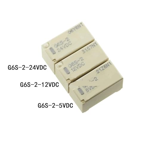 Relé de señal G6S-2-12VDC para automatización de circuitos de 8 pines 2