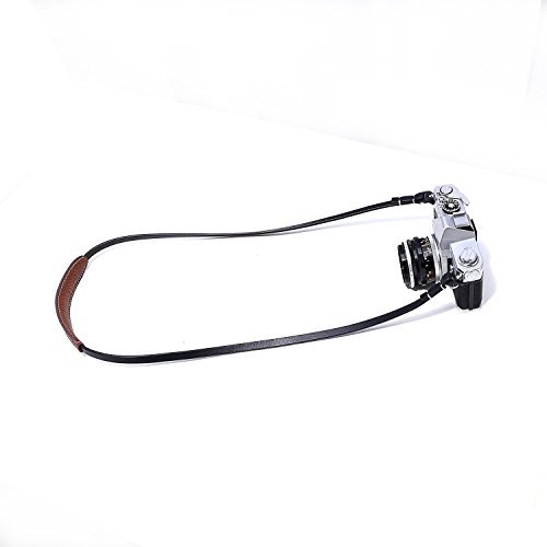 CANPIS CP005 - Tracolla in pelle nera con spallina...