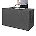 Cuddly Nest Folding Mattress Storage Bag Heavy Duty Carry Case for Tri-Fold Guest Bed Mattress (Black, Fits up to 6" queen size mattress)