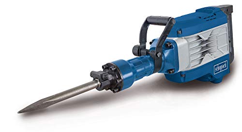 Scheppach AB1900 Abbruchhammer 60J Schlagkraft, 1900 W, 390 mm inkl. Spitz- und Flachmeißel und Transportbox, Kabelgebunden – Bild 4