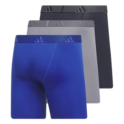 Image of adidas Men's Performance Boxer Brief Underwear (3-Pack)