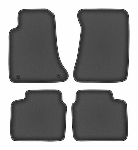 Tapis Opel Omega A en polyamide graphite avec dossier caoutchouté sur mesure