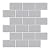 Tic Tac Tiles 10-Sheets Peel and Stick Tiles in Subway Designs (Thicker Subway Ash)