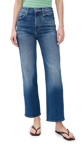 MOTHER Women's The Rambler Zip Flood Jeans