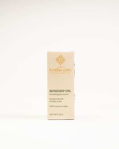 Image of Himalayan Garden Pure Rosehip Oil | Wood-Pressed Face & Hair Oil from The Grate Himalaya| For Glowing Skin, Wrinkles, Scars & Dry Scalp | 20ml