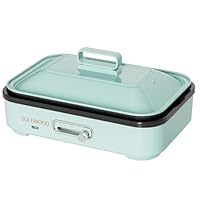 Amazon | SOLEMOOD ソールムード コンパクトホットプレート グリル鍋