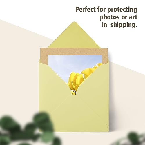 Image of Golden State Art 8x10 Corrugated Cardboard Sheets, 25 Pack | Flat Cardboard Pads, For Packing, Mailing, Moving, Shipping, Crafts