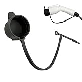 Nexoroot Upgraded EV Charger Plug Port Cover for J1772 - Waterproof, Soft Silicone, Easy On/Off, Protective Dust Cap for J1772 Charger (1 pcs)