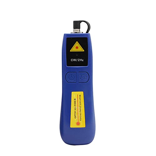 Probador de Cables de Red Mini Lápiz de luz roja Lografía de luz roja Localizador de fallas Tl536 20mw Pluma de Paso de Fibra óptica para teléfono, Ethernet, vídeo