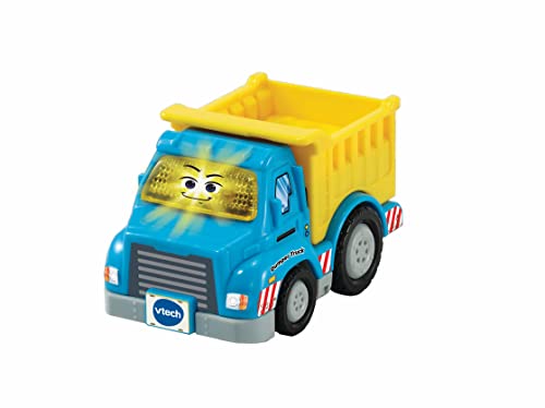 VTech Toot-Toot Drivers Dumper Truck, Toy Car for 1 Year Old, Pretend Play with Lights & Sounds - Image 2