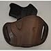Brown Leather Belt Slide Gun Holster for Ruger LCP .380