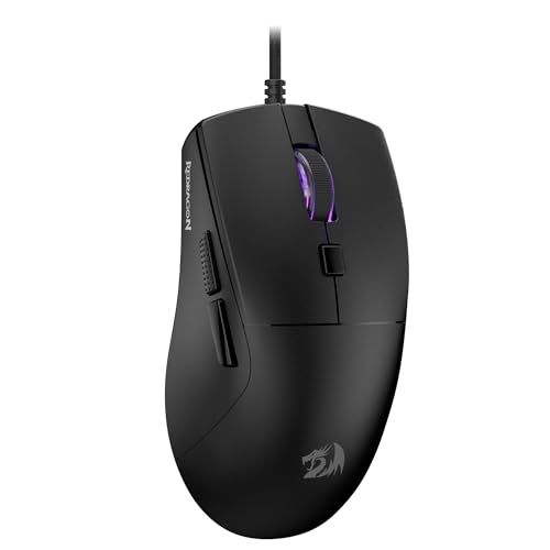 Image of Redragon M618 Wired Gaming Mouse, 10000 DPI Optical Ergonomic Mouse with 6 Programmable Buttons, 84G Ultra Lightweight, Software Supports DIY Keybinds, Black