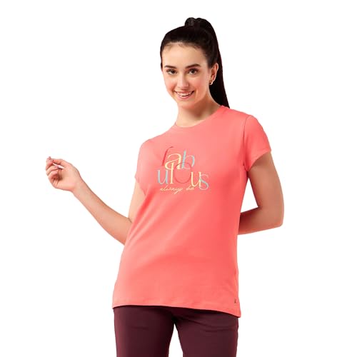 Image of Enamor Short Sleeve Crew Neck Regular Length Basic Crew T-Shirt - Slim Fit, Soft and Breathable Stretch Cotton - E147