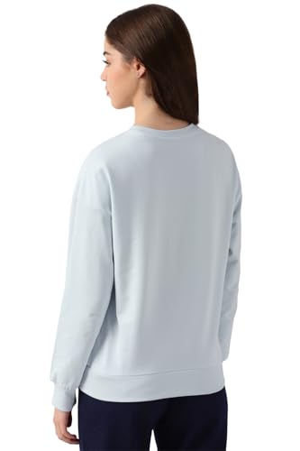 Image of Van Heusen Cotton Women Round Neck Sweatshirt