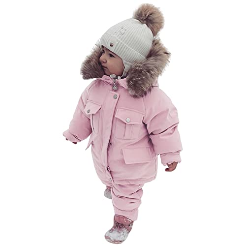 1‐5t Toddler 2pc Ski Snowsuit Set Kids Puffer Jacket Winter Coat Snow Pants Bib Baby Girl Boy 𝐖aterproof Snow Pants2