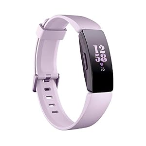 Fitbit Inspire HR Heart Rate and Fitness Tracker, One Size (S and L Bands Included), 1 Count