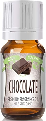 Image of Good Essential - Professional Chocolate Fragrance Oil 10ml for Halloween, Christmas, Diffuser, Candles, Soaps, Lotions, Perfume 0.33 fl oz