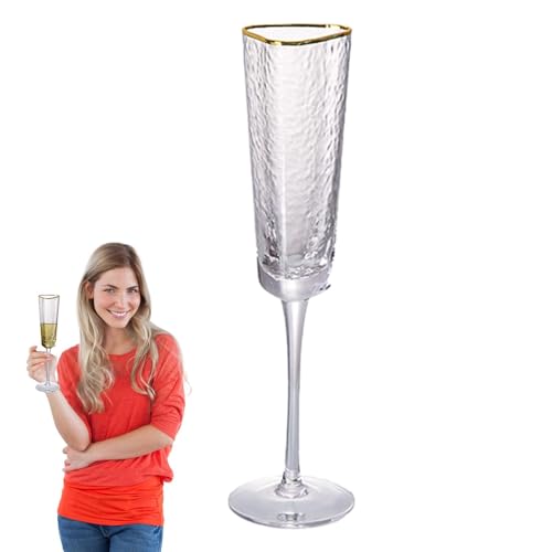 Tasses à champagne - Tasses à café Décoration de mariage, Verre à vin, Coupe de vin, Concentré, Articles de fête | Verres à champagne paillettes dorées pour vin rouge, vin mousseux et plus à