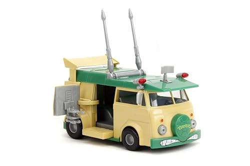 Jada Teenage Mutant Ninja Turtles Party Wagon escala 1:32 miniatura 5