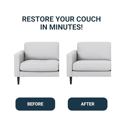 House2Home 27" Couch Spring Repair Kit to Fix Sofa Support for Sagging Cushions - Includes 4pk of Springs, Upholstery Spring Clips, Seat Spring Stay Wire, Screws, and Installation Instructions