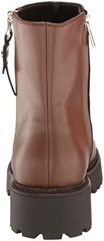 Calvin Klein Women's SISHA Ankle Boot, Cognac, 6 | Image 2