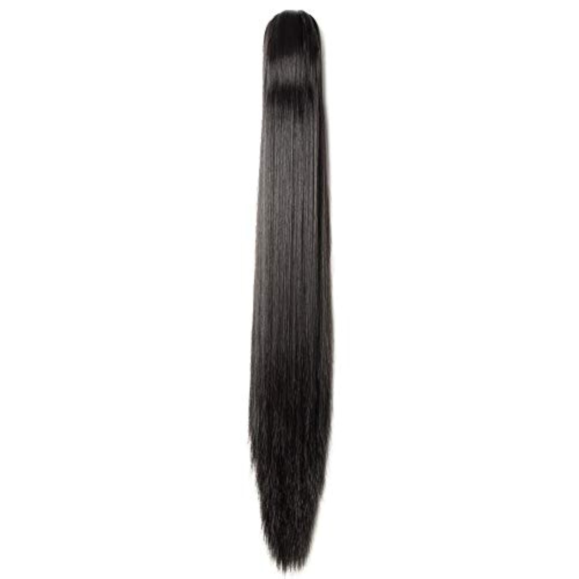 Women's 18" 20" Straight Clip-in Ponytail Extension