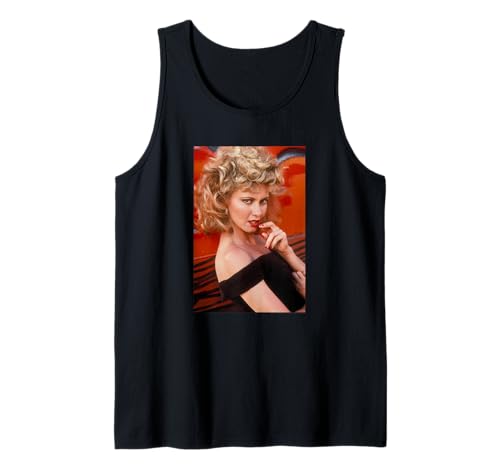 Grease Sandy Black Dress Photo Retro Movie Tank Top