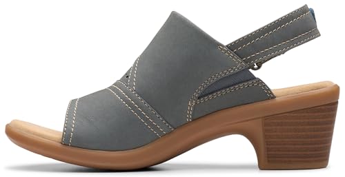 Image of Clarks Women's Emily2 Mist Heeled Sandal | Casual Sandals