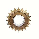 AUTES 20T Bikes Freewheel, Bike Flywheel Sprocket 20 Teeth Metal Single Speed Threaded Type Freehub Replacement Part
