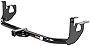 CURT 11074 Class 1 Trailer Hitch, 1-1/4-Inch Receiver, Fits Select Volkswagen GTI, Rabbit