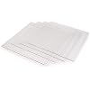 System 96 8inch Clear Glass Squares - 4 Pack