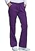Scrubs for Women Workwear Core Stretch Drawstring Cargo Scrub Pants 4044, L, Eggplant
