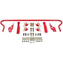 BMR Suspension SB042R Sway bar kit with bushings, rear, adjustable, hollow 25mm Red 2013-2015 S197 Mustang