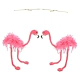 Marionnette marionnettes flamants roses : convient aux jeux de situation, aux spectacles, etc. idéal pour se rassembler ou ajouter une atmosphère à votre espace de vie et à votre fête, marionnette animalière