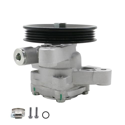 Image of Power Steering Pump with Pulley Fits for Honda Accord 1998 1999 2000 2001 2002 2.3L, OE-Quality Power Assist Pump 21-5919,56110-PAA-A01