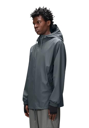 Rains Unisex. 18370 Casaco Storm Breaker Verde (S), Casual, PoliéSter - 4