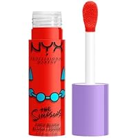 NYX Professional Makeup Fat Cheeks Liquid Blush, Snarky Scarlet (Ruby Red)