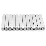Pmkvgdy Ensemble de 12 Tampons en MéTal Motif Constellation, Kit de PoinçOns en MéTal 3 Mm (1/8 Pouce) pour PoinçOnnage en MéTal