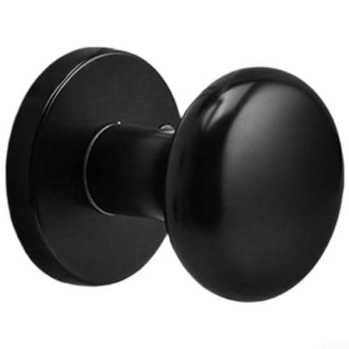 Cerradura de puerta invisible oculta de aleación de zinc con mango moderno, mecanismo de giro suave para privacidad interior en puertas de madera de dormitorio o sala de estar, resistente al óxido y