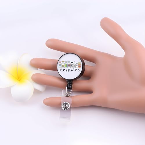 KUIYAI BottlesUK Bobine de badge d'infirmière pour infirmière, cadeau pour soins intensifs, anesthésie infirmière, cadeau CRNA – vue 6