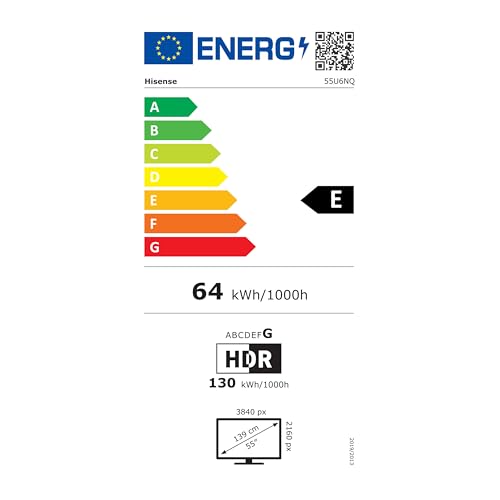Tv Miniled 4k 55'' 139 Cm 55u6nq Hisense - vue 8