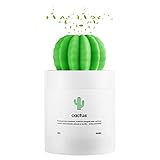 Cactus Humidifiers, Desktop Mini Cool Mist Humidifier 280ml USB Portable Air Diffuser, Auto...