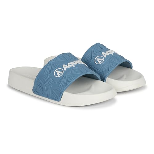 Image of Aqualite mens Mneo1266gwhsb slipper