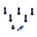 Fairing Bolt Kit,Screwdriver With Pointed Tip,Universal Motorcycle Windshield Aluminum Alloy Bolt Fit For Kawasaki ZZR1100/ZX11 1990-2003-Blue