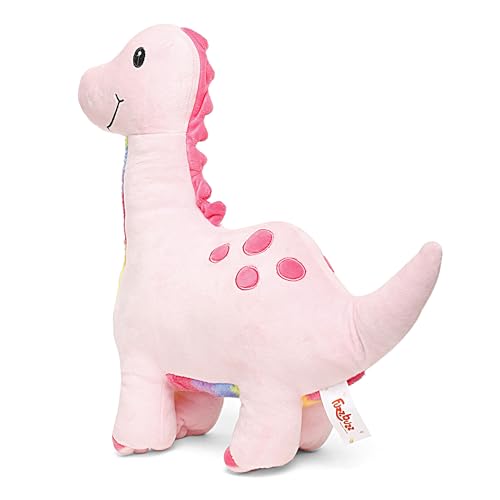 Image of Fuzzbuzz Dino, Soft Toys for Kids, Pink, 40cm