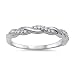 Infinity Braid Clear CZ Promise Ring New .925 Sterling Silver Band Size 10 (RNG14326-10)