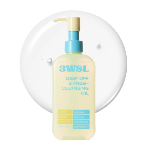 3W8L Deep Off & Fresh Cleansing Oil – Fast emulsifying Korean por...