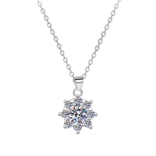 Collier tendance avec pendentif pour hommes et femmes bijoux géométrie brillante ZYFSHA